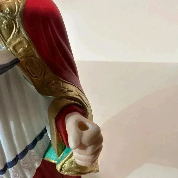 Lenox Limited Edition Saint Nicholas Figurine 1993 10” Tall *Missing Staff/Rod* - Picture 4 of 6